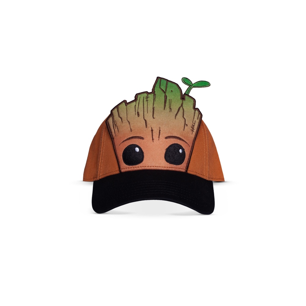 Marvel Guardians Of The Galaxy - I Am Groot Casquette ajustable - Marron